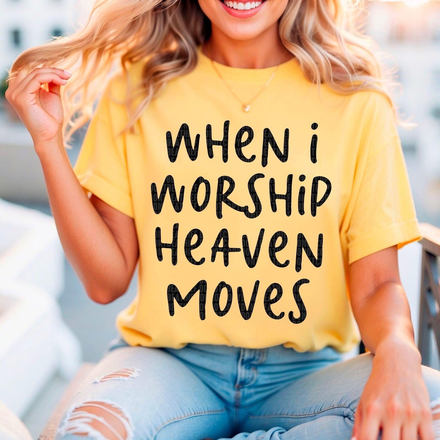 When I Worship Heaven Moves