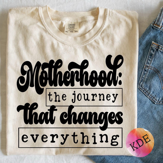 Motherhood the Journey that Changes Everything